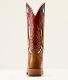 Ariat Futurity Fort Worth Western Boot - DULCE DE LECHE|BOLERO RED