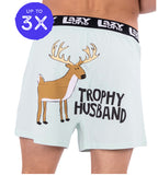 Trophy Husband Men's Funny Boxer