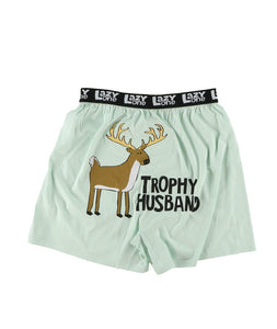 Trophy Husband Men's Funny Boxer