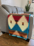 Andean Alpaca Wool Blanket - Boho