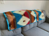 Andean Alpaca Wool Blanket - Boho