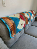 Andean Alpaca Wool Blanket - Boho