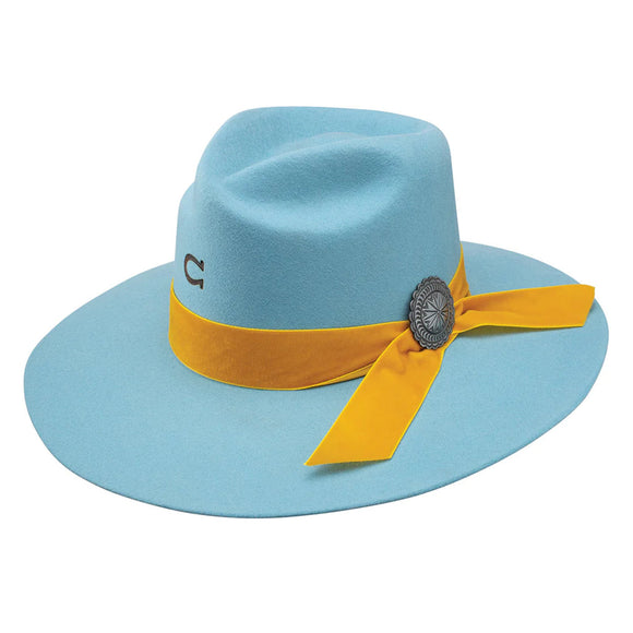 Charlie 1 Horse Sundance Baby Blue Hat