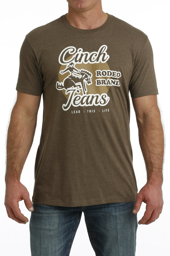 MEN'S CINCH JEANS RODEO BRAND - BROWN