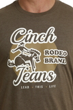 MEN'S CINCH JEANS RODEO BRAND - BROWN