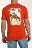 MEN'S CINCH RANCH SUPPLY TEE - RED