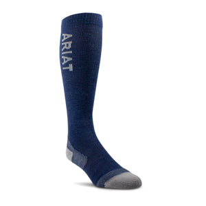 AriatTEK Thaw Merino - Navy / Heather Grey