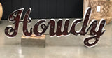 Texas A&M Recycled Metal Wall Décor Illuminated - Howdy