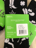 Lucky Chuck - GET WESTERN BLACK AND WHITE PERFORMANCE SOCKS