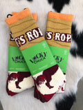 Lucky Chuck - LET’S ROPE PERFORMACE SOCKS