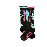 Lucky Chuck - TAKE THE RISK BLACK PERFORMANCE SOCKS