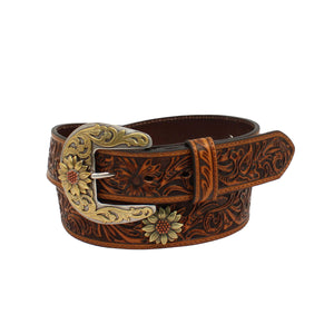 Ariat Women’s Tooled Floral Belt