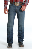 Cinch MEN'S SLIM FIT SILVER LABEL JEAN - DARK STONEWASH