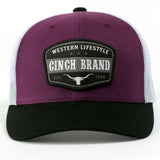 Cinch Men's Purple Western Lifestyle Trucker Cap