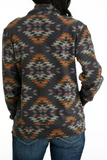 CINCH - WOMENS AZTEC FLEECE JACKET