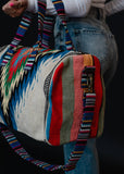 Panache Beige & Multicolored Aztec Duffel Bag