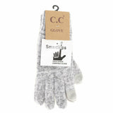 Soft Ribbed Knit Glove G2074P: Lemonade Multi