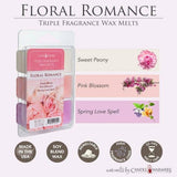 Floral Romance Triple Fragrance Wax Melts 2.5oz