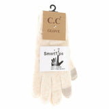 Soft Ribbed Knit Glove G2074P: Lemonade Multi