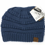 Solid Classic CC Beanie Tail MB20A: Dark Grey