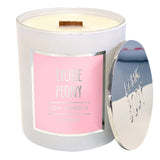 Wooden wick  Candle - Lychee Peony