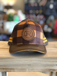 Roper Plaid Trucker Cap