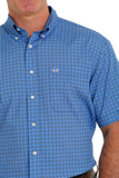 Cinch Mens Button Down Short Sleeve Shirt