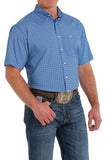 Cinch Mens Button Down Short Sleeve Shirt