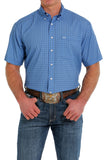 Cinch Mens Button Down Short Sleeve Shirt