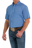 Cinch Mens Button Down Short Sleeve Shirt