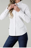 Ladies Kimes KR Team Shirt - Long White