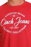 Cinch Mens Classic T Shirt - Red