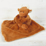 Jomanda Highland Cow Plush Baby Soft Toy Soother Comforter