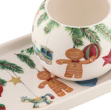 Hanging out for Christmas Mug & Plate Set