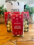 Chocamama White Choc Raspberries