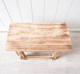 Natural Timber Bench - Small
