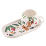 Hanging out for Christmas Mug & Plate Set